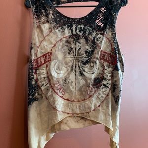Affliction tank top